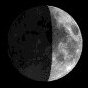 Current phase of the moon