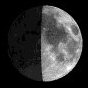 Current phase of the moon