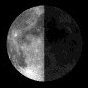 Current phase of the moon
