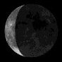 Current phase of the moon