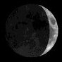 Current phase of the moon