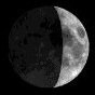 Current phase of the moon